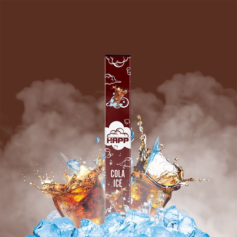 cola,happ, happ600, happ plus, vape, vappe, vaping, shisha, e-shisha, jednorázová cigareta, elektronická cigareta, vodná fajka, shisha vape, vodná cigareta, bez dechtu, bez nikotínu, e-cigarety, eci